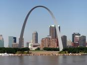 English: Panorama of St. Louis, Missouri, United States