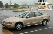 An Oldsmobile Alero used to deliver pizza