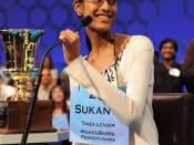 Sukanya Roy, Champion of the 2011 Scripps National Spelling Bee