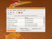 Screenshot of ClamTk 3.08 running on Ubuntu 8.04 Hardy Heron