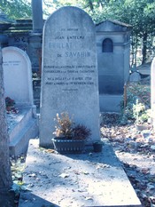 English: Tomb of Jean Anthelme Brillat-Savarin Français : Tombe de Jean Anthelme Brillat-Savarin