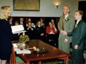 Photo of Jeffpw wedding ceremony in the Netherlands. Original text: Photo of my wedding ceremony in the Netherlands. My and my partner's gift to Wikipedia. Merry Christmas.
