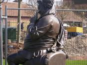 The Gower Memorial - statue of Falstaff in Stratford (from Shakespeare's Henry IV, part 1 and 2)