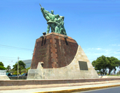 Founder's Monument in Nuevo Laredo