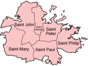 Parishes of Antigua