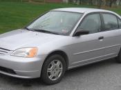 2001-2003 Honda Civic photographed in College Park, Maryland, USA. Category:Honda Civic (2000)