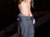 Lil Wayne performing at Rogers Arena in Vancouver.