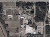 English: Halliburton headquarters, aerial view Español: La sede de Halliburton, vista aérea