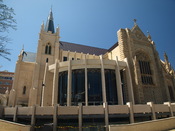 The new section of St Mary's Cathedral in Perth, Western Australia.