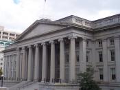 The U.S. Treasury building, Washington D.C.
