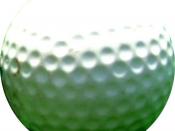 A golf ball.