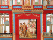 Fresco in the Fourth style, from House of the Vettii