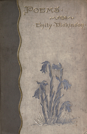 Cover to a book of Poetry by Emily Dickinson