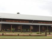 English: Visitor information centre and timber industry museum at Wondai, Queensland