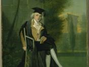 A portrait of Smithson at the University of Oxford, 1786, by James Roberts, in the collection of the National Portrait Gallery of the Smithsonian Institution.