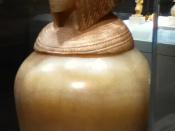 Canopic jar, ca. 1353-1336 B.C.