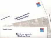 An example of direct mail used by political campaigns, from the U.S. Presidential campaign of 2008