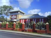 English: A T.G.I. Friday's along Highway 7, Hastings, Christ Church, Barbados, West Indies.