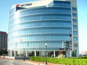 Vectren's Riverfront Headquarters in Downtown Evansville.
