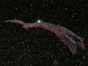 English: The Western Veil (also known as Caldwell 34), consisting of NGC 6960 (the 
