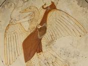 Aphrodite on a swan. Tondo from an Attic white-ground red-figured kylix. From tomb F43 in Kameiros (Rhodes).