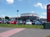English: Exeter : Citroen Yeomans Car Dealership