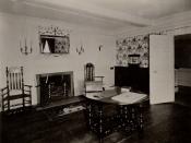 South Parlor, Webb House, Wethersfield, Connecticut