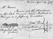Ezek Price Receipt September 14, 1780 - NARA - 192888