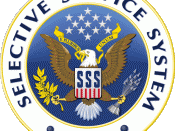 The Seal of the Selective Service System