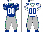 Seattle Seahawks uniform, 1983–2001