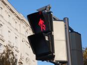 English: Bicycle traffic lights in Vienna, Austria Deutsch: Eine Fahrradampel in Wien