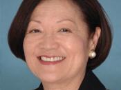English: Mazie Hirono (D-HI), member of the United States House of Representatives.