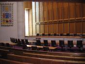 Courtroom 1 in the High Court in Canberra.
