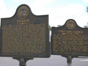 Historical markers in Darien, GA