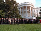 911: South Lawn Moment of Silence, 09/18/2001.