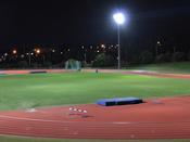 Campbelltown Athletics Centre at Night