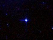 The nearby star system Alpha Centauri. Photo taken by Midcourse Space Expermient spacecraft.