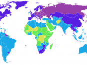 Population growth rate world 2005-2010 UN