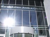 Warwickshire Justice Centre - Newbold Terrace, Leamington Spa - entrance