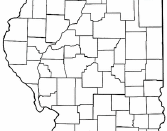 Location of Rock Island, Illinois. Adapted from Wikipedia's IL county maps by User:Seth Ilys.