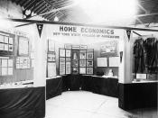 Exhibit, ''Home Economics in the New York State College of Agriculture,'' at the State ...