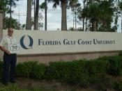 English: Metric System Speed Limit Signs posted on roads at Florida Gulf Coast University (FGCU)
