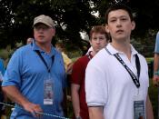 Military Families share golf memories at Tiger Woods tournament 090702