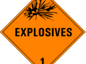 Class 1: Explosives
