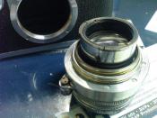 English: A regular Leica III lens.
