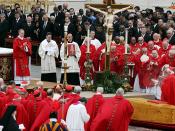 Português: Funeral do papa João Paulo II.