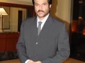 English: Anil Kapoor at the Indo Wales Friendship dinner at the JW Marriott
