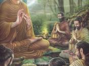 Paintings of Life of Gautama Buddha in Asalha Puja