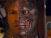 Aaron Eckhart as Two-Face in The Dark Knight