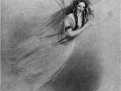 Horton as Ariel in The Tempest, 1838